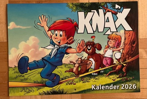 Sparkasse knax comic kalender - comic,