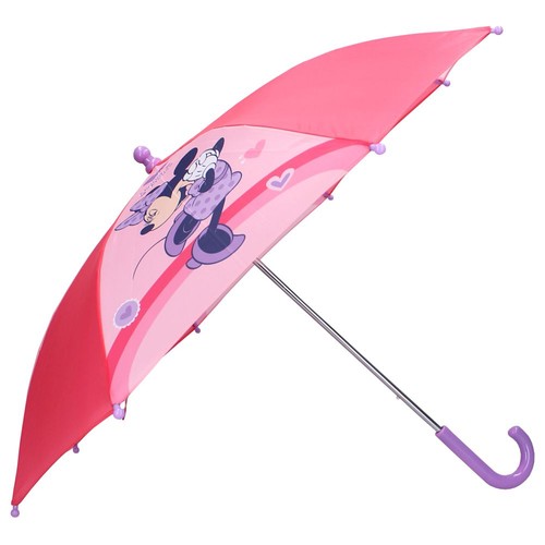 Stockschirm rosa transparent - stockschirm,