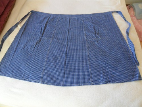 Schürze vorbinder blau - schürze,, vorbinder,
