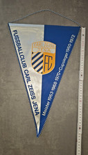 DDR Fußballwimpel FC Carl Zeiss Jena Oberliga Meister Cupsieger