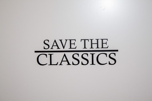 Save the classics - save, aufkleber