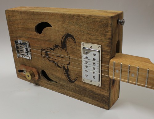 Cigarbox gitarre wooden - gitarre, ,,wooden