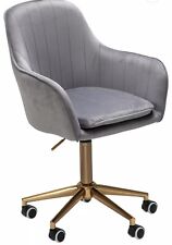 MID.YOU Drehstuhl Samt Grau (OVP 209€ XXXLUTZ)