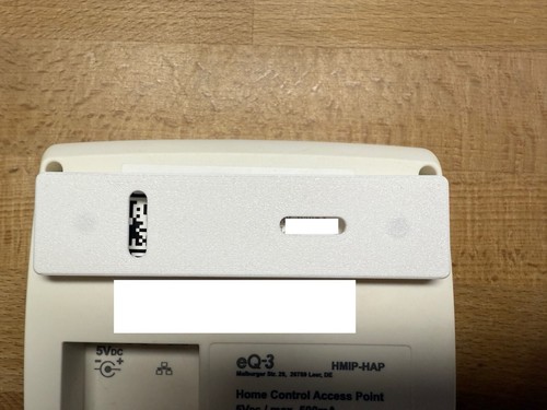 Homematic access point - ip,