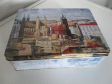 Blechdose mit Deckel eckig -