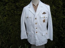 Weiße Uniformjacke für den