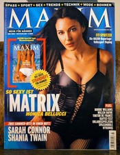 MAXIM Magazin Juli 2003 Monica Bellucci Sarah Connor Shania Twain