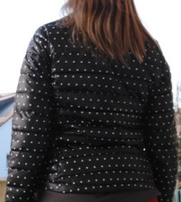 Süße Jacke schwarz weiß mit