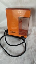 Moccamühle Kaffeemühle Mellert M12 verstellbar  elektrisch Vintage orange