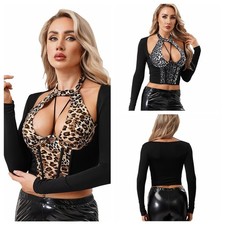 Damen Sexy Langarmshirt