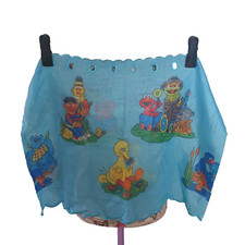 Sesamstraße Kinder Gardinen Bistrogardinen 124x 45 cm 2 Stück Kinderzimmer Deko