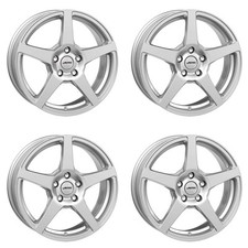 4 Autec VALEA Felgen 7x17 5x100 SIL für Skoda Rapid Fabia Aluräder