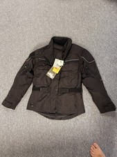 Motorradjacke Schwarz –