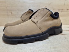 ECCO HERRENSCHUHE OUTDOORSCHUHE FREIZEITSCHUHE HALBSCHUHE G:42.5 UK:8.5 BEIGE