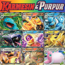 Pokemon Mew 151 Karten Alle Karten Auswahl Deutsch 1-165 Karmesin Purpur NM Holo