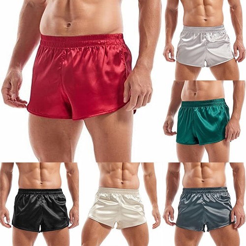 Herren satin seide boxershorts - herren,
