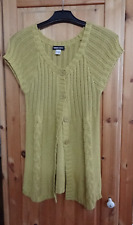 Strickjacke,Strickweste,Flashlights,senf,curry,Strickweste,36/38,S