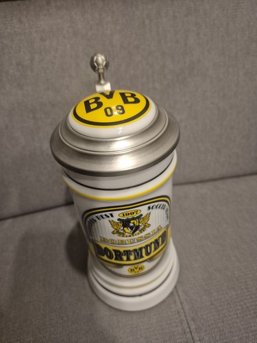 Porzellan bierkrug mit - porzellan,