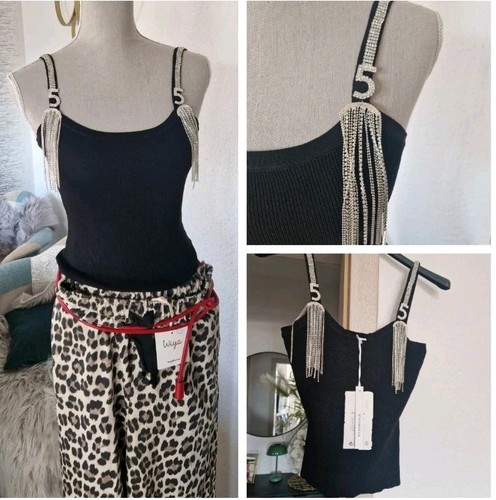Damen party top - damen, mit