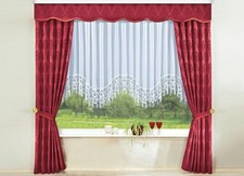 Jacquard 2 Übergardinen mit