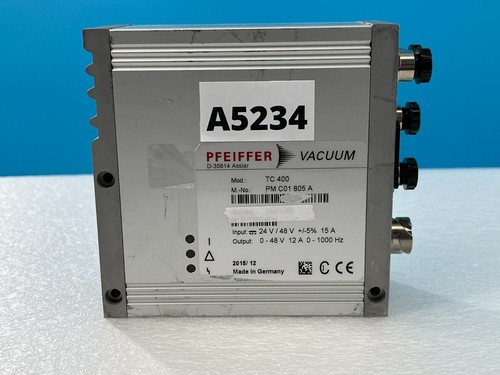 Pfeiffer vacuum mod tc 400 - mod:,