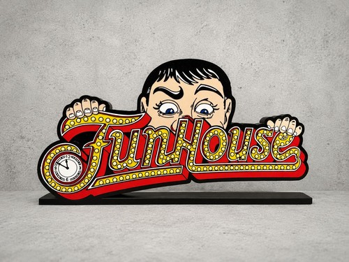 Funhouse pinball topper - topper, 3d