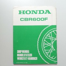 Honda CBR 600 F Zusatz zum Werkstatthandbuch Reparaturanleitung Handbuch A9621