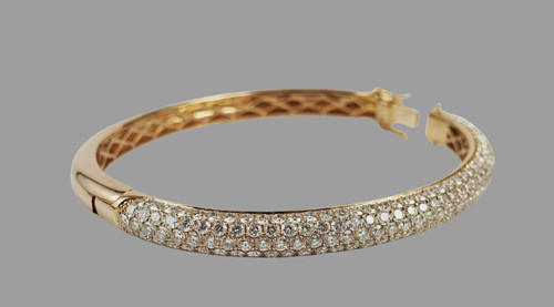 Armreif 18krt rosegold - armreif,