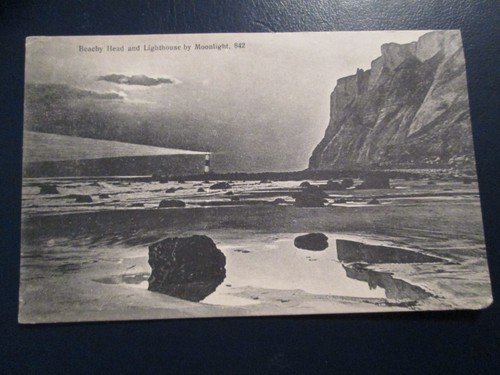 Strandkopf und leuchtturm - ak,