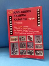 Kadlubeks Kamera Katalog,  `98/`99, gebraucht , guten Zustand, deutsch,