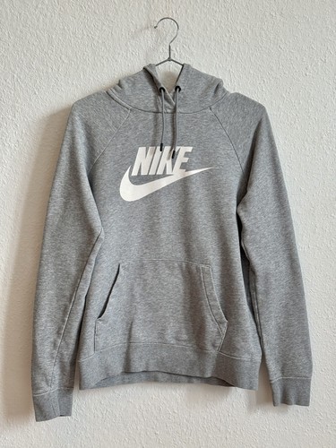 Nike damen hoodie grau big - nike,