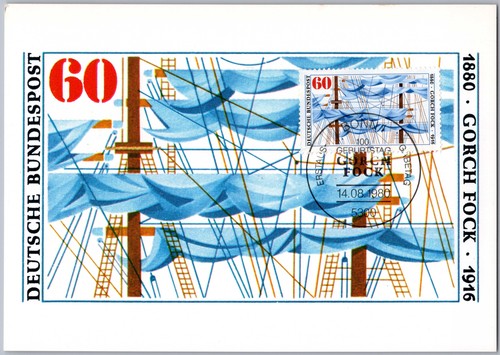 Bund maximumkarte bonn - mk, 1980