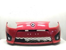Renault Twingo 2 original Stoßstange Stoßfänger vorn rot OV727 red brisk Bj.2008