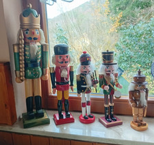  Nussknacker Konvolut Holz , gebraucht 