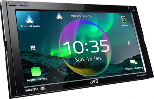 Jvc m875dbw 2 din - 2-din, digital