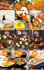 17 Rezeptkarten Kürbis