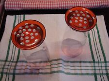 2 Stück Fliegenpilz Longdrinkgläser Flirt by R & B Cocktails Limonade Bier