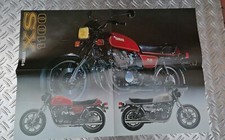 2H9 Yamaha XS1100  original Prospekt / Poster XS1100S 5K7 