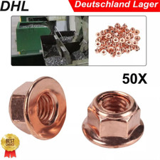 50STK Kupfermutter Krümmer