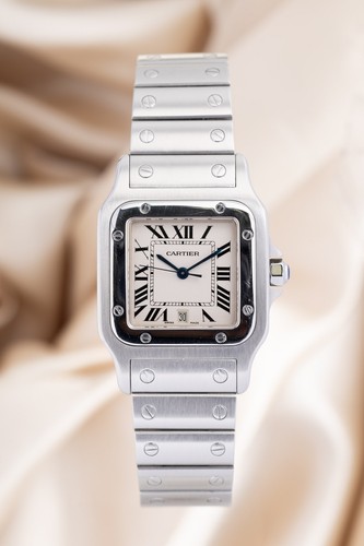 Cartier santos galbée quarz - cartier,