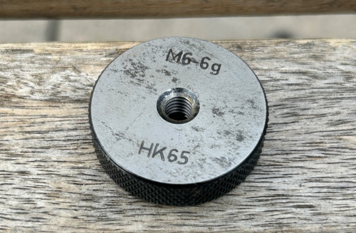 Gewindelehrring 6g gut - m,