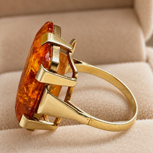 Ring 585 gelbgold 58 - 585, gr.