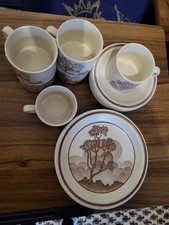 Churchill Stonecast Homespun - 12 Teiliges Kaffee Gedeck 