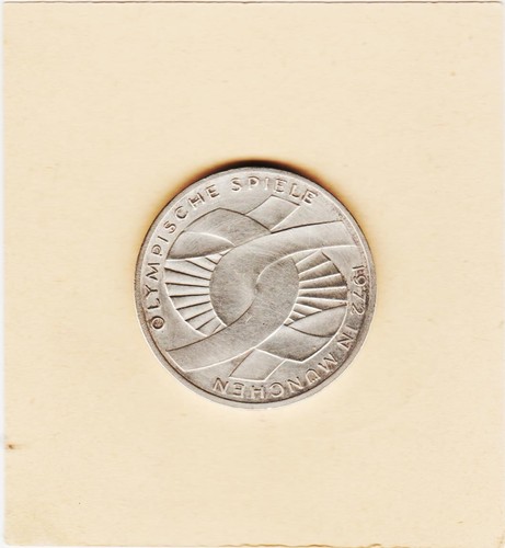 Brd münzen 1972 f - 10, dm