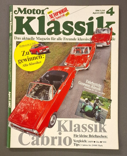 Motor klassik 1987 - klassik, 4/1987