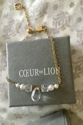 Coeur lion armband - coeur,