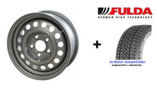 Winterräder für neuen VW Caddy SK SKN 16 " 4 x Stahlfelgen Fulda Winterreifen