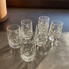 Schnapsgläser Nachtmann Kristall, 6 Stück, Serie Bamberg , Sehr gut erhalten