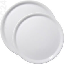 28/ 31/ 33/ 35 cm Pizzateller Porzellan Pizza Teller weiß Kuchenplatte GASTRO