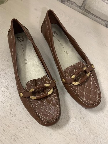 Women anne klein loafers brown - anne,